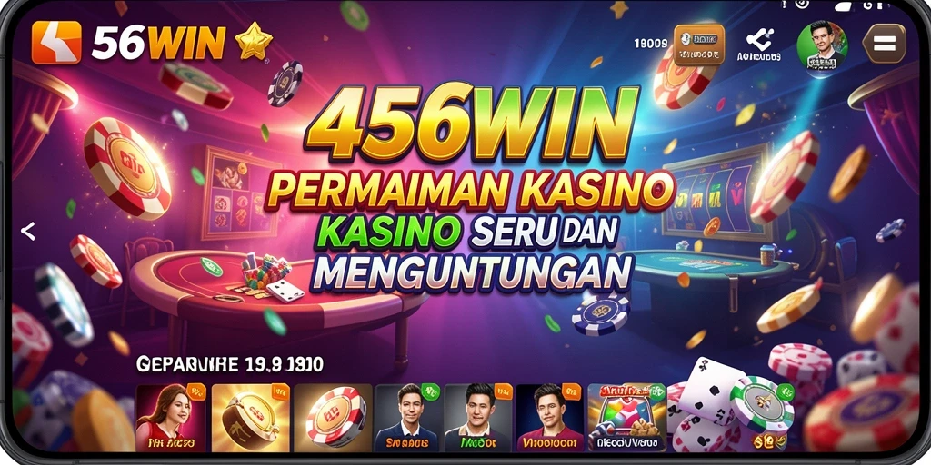 Tampilan menarik dari gameplay Kasino di 456WIN.