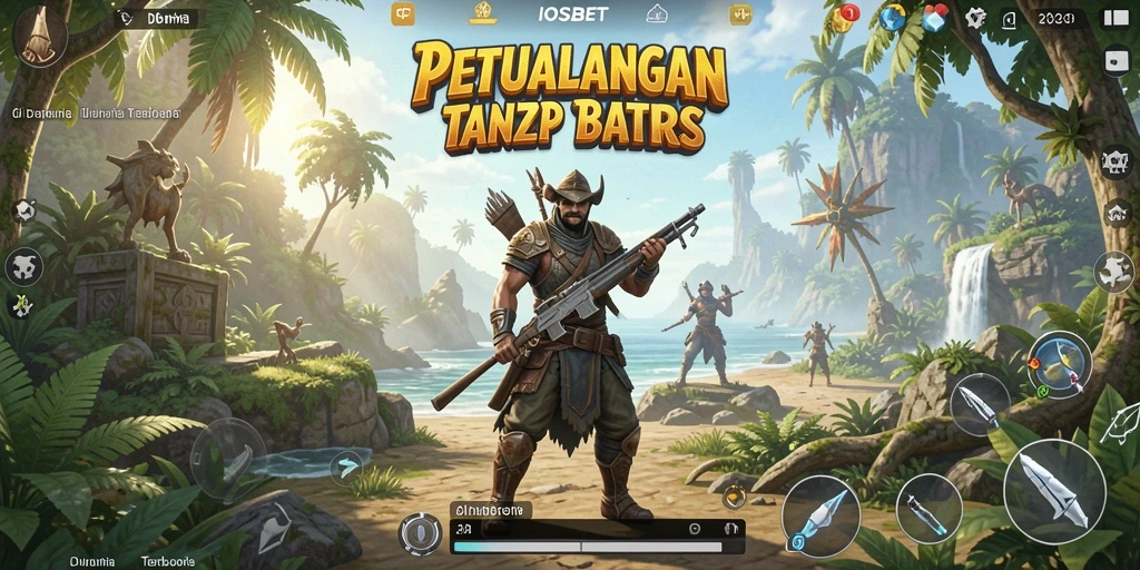 Tampilan gameplay Open World yang seru di IOSBET.