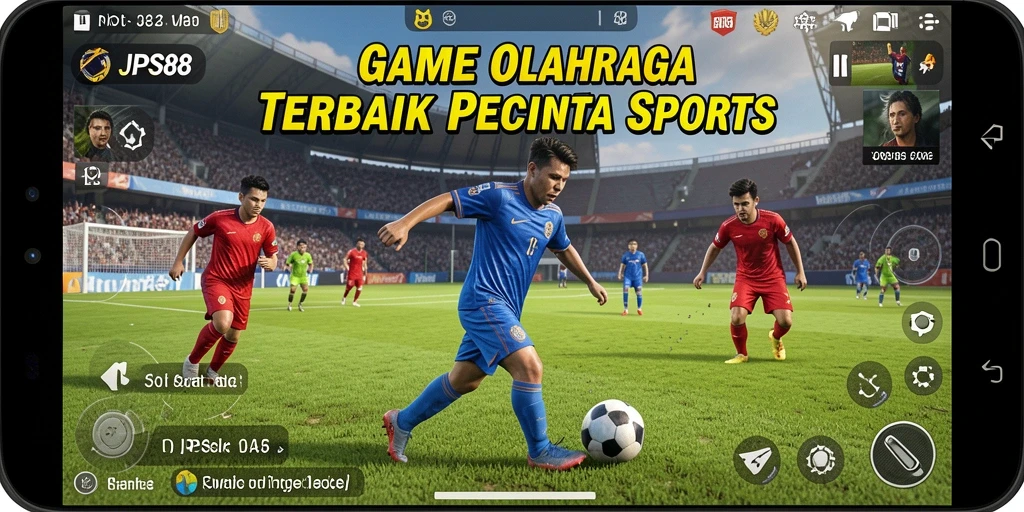 Tampilan gameplay menarik dari JPS88 dengan aksi olahraga.