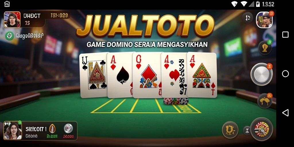 Tangkapan layar gameplay JUALTOTO yang menarik dan kompetitif.