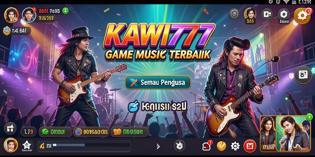 Gameplay menakjubkan dengan irama musik yang seru.