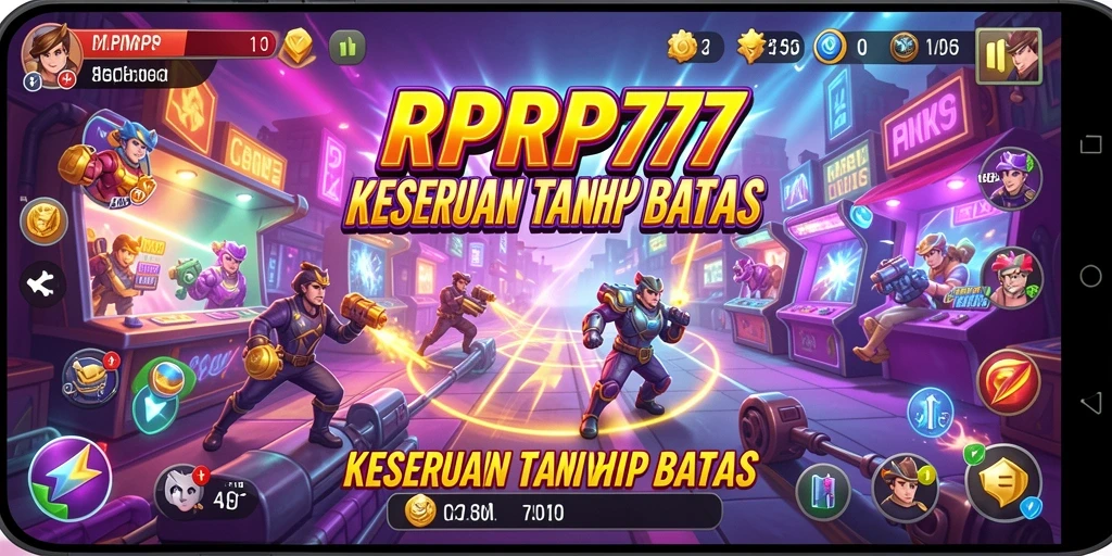 Tampilan gameplay RPRP777 yang penuh aksi dan seru.