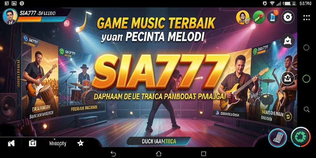 Tampilan screenshot utama SIA777 menampilkan gameplay interaktif yang menakjubkan.